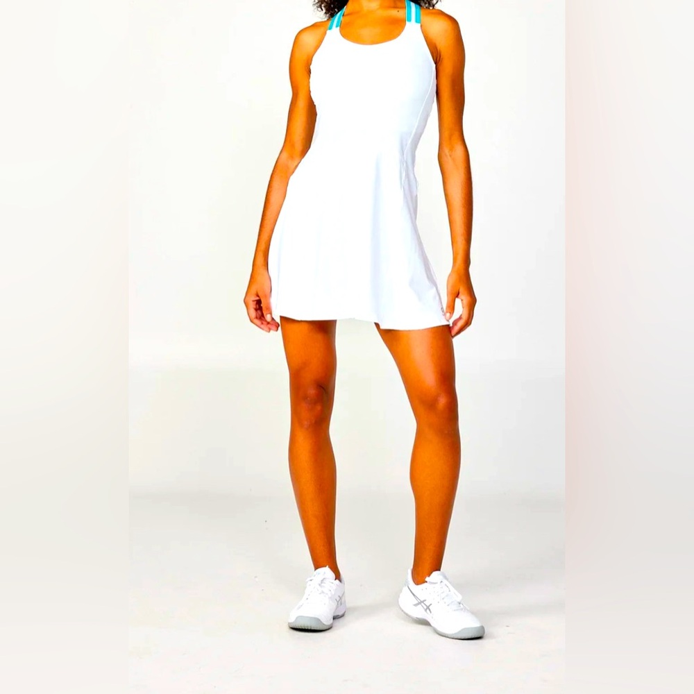 Sofibella Athletic Tank Dress with Strappy Back